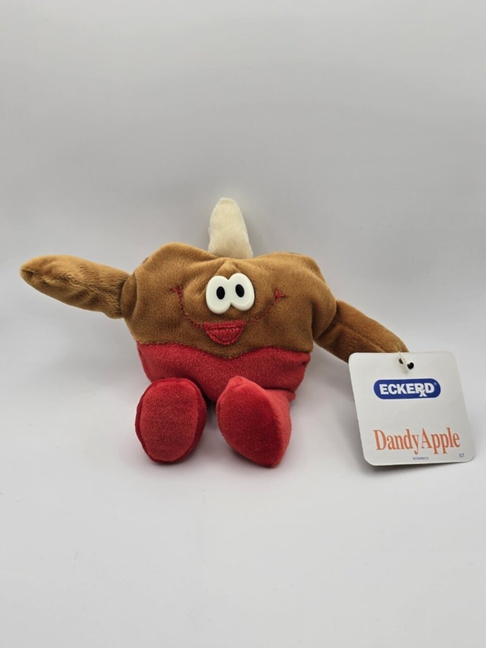 Dandee Beanie Dandy Apple Bean Bag Plush Boo Beans Eckerd Toy Promo